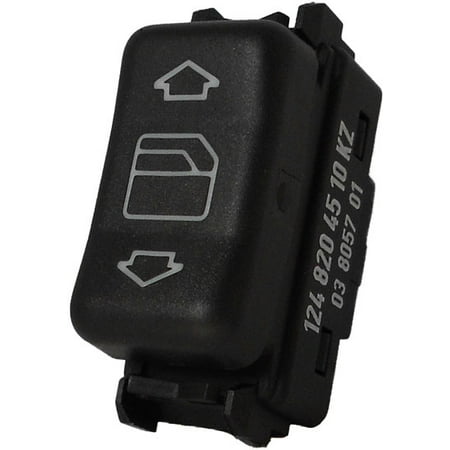 Mercedes Benz 350SDL Passenger Power Window Switch 1990-1991 (Right Front & Rear in Center Console) (electric control panel lock button auto driver passenger door)
