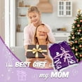 thumbnail image 6 of Best Mom Ever Sherpa Hoodie Blanket, for Mom Mama, Brithday for Mom from Daughter Son, Wearable Blanket for Sofa Couch Living Room 47" x 72", 6 of 6