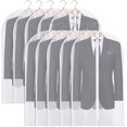 thumbnail image 1 of 10 Pack Hanging Garment Bags Suit Bag for Storage with Durable Zipper, Washable Lightweight Garment Covers for Closet Storage, 1 of 7