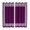 White Purple Grey, variant on Kitchen Curtains 84 Inch Length 2 Panels, Dark Blue Greek Key Grommets Window Treatment Curtain, Geometric Greece Ancient Farmhouse Geo Thermal Curtains Drapes for Living Room/Bathroom