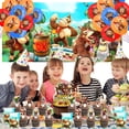 thumbnail image 6 of Donkey Kong Country Birthday Cups Party Supplies Decor Backdrop Paper Plates Fans Decorations Banner, 6 of 6