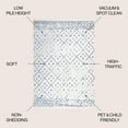 thumbnail image 4 of JONATHAN Y MOROCCAN HYPE 3 x 5 Area Rug, Juba Moroccan Geometric Diamond - Ivory/Gray, MOH508A-3, 4 of 10