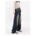 thumbnail image 5 of Harajuku-pantalones vaqueros sueltos para mujer, ropa de calle Retro, moda, pantalones de cintura alta, calle alta, pierna ancha, Y2K, 5 of 5