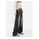 thumbnail image 5 of Harajuku-pantalones vaqueros sueltos para mujer, ropa de calle Retro, moda, pantalones de cintura alta, calle alta, pierna ancha, Y2K, 5 of 5