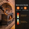 thumbnail image 3 of Warmtoo 5/6/7Blades Fireplace Fan, Heat Powered Stove Fan for Log Burner/Fireplace, Eco Friendly and Efficient Wood Stove Fan, 3 of 9