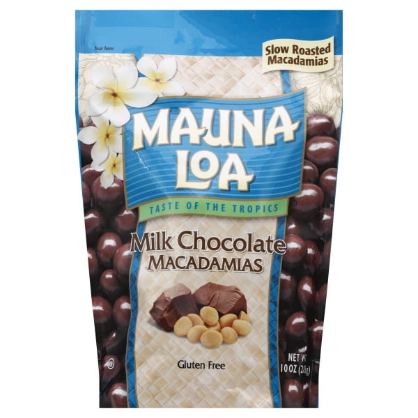 Mauna Loa GlutenFree Milk Chocolate Macadamia Nuts, 10 Oz. Walmart