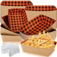 NEWKBO NEWKBO Halloween Disposable Paper Food Trays 50 Pack