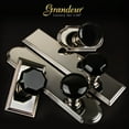 thumbnail image 3 of Grandeur Carlyo_Tp_Eset_234 Carre Solid Brass Rose Tall Plate Single Cylinder Keyed Entry, 3 of 3