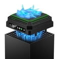 thumbnail image 4 of Beboncool Cooling Fan Stand for Xbox Series X, Temperature Display, 11 Light Modes, Auto Fan Control & Dust Cover, 4 of 10