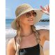 thumbnail image 3 of Beach Hats for Women Summer Straw Sun Hat Wide Brim Crochet Hats, 3 of 5