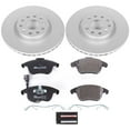 thumbnail image 2 of Power Stop Front Euro-Stop ECE-R90 Certified Brake Pad and Rotor Kit ESK2963 Fits 2013 Volkswagen Passat, 2 of 2