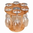 thumbnail image 2 of Wine Glass Rack Freestanding Stemware Storage Rack, 2 of 8