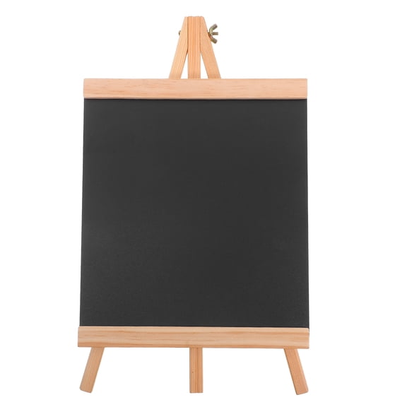 VORCOOL Chalkboard Menu Sign Wooden Display Notes for Home Black Rustic 1 Set