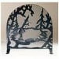 thumbnail image 2 of Meyda Tiffany 37739 Fireplace Screen From The Old Forge Firescreen Collection - Black, 2 of 2