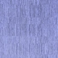 thumbnail image 1 of Ahgly Company Indoor Square Solid Blue Modern Area Rugs, 5' Square, 1 of 4