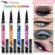 thumbnail image 2 of Delineador de ojos líquido negro Lápiz delineador de ojos a prueba de agua 36H Lápiz delineador de ojos líquido de larga duración Herramienta de cosméticos de secado rápido sin floración Dengxun unisex, 2 of 2