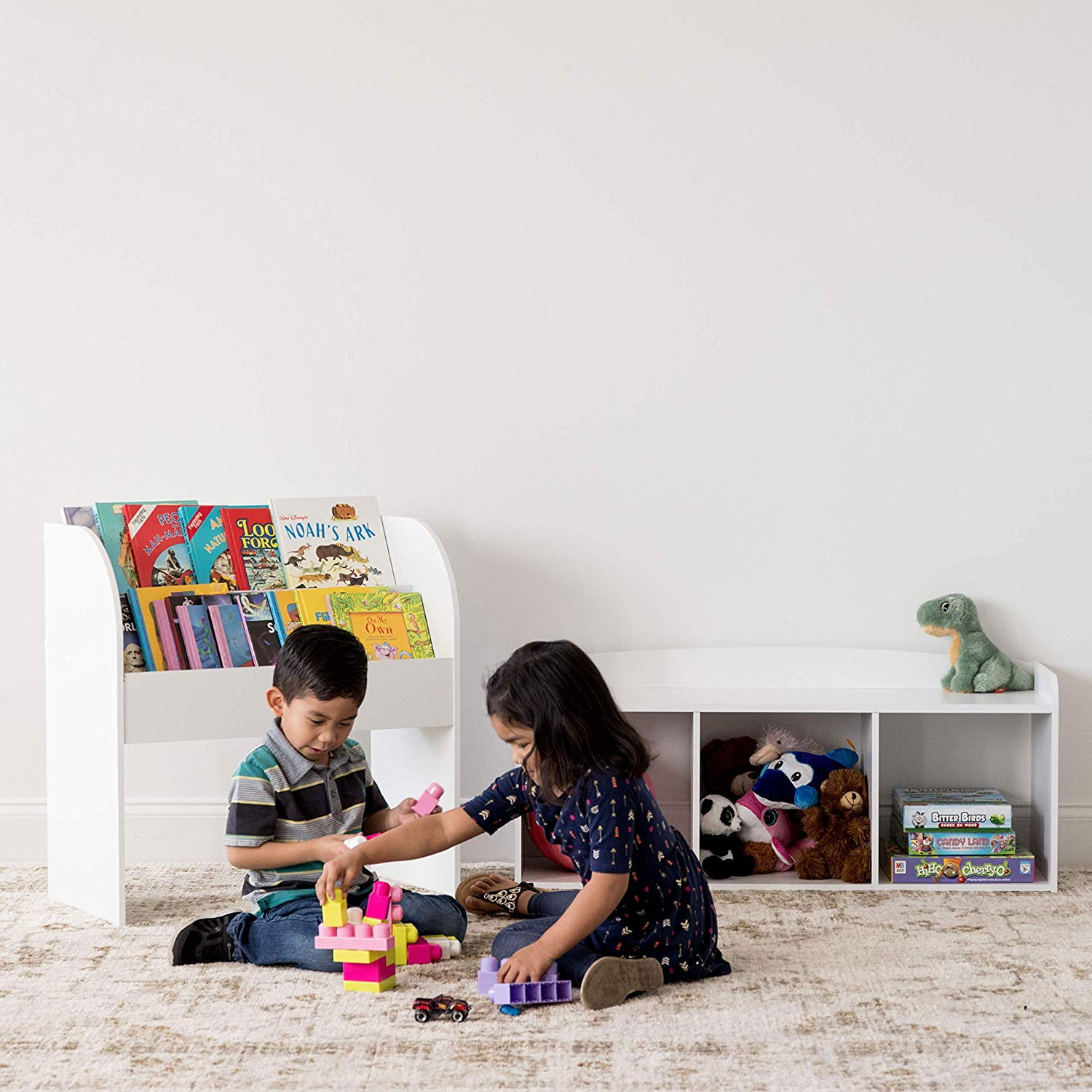 Iris kid's sale wooden storage bench