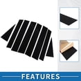 thumbnail image 5 of Unique Bargains 8 Pcs Door Pillar Window Trim Outer Exterior Garnish Decor for Honda CRV 2023 Plastic Black, 5 of 6