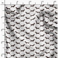 thumbnail image 2 of Soimoi Silk Fabric Dachshund Dog Print Fabric by The Yard 42 Inch Wide, 2 of 6
