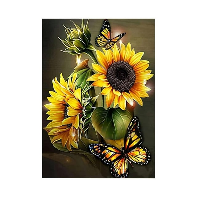 DIY Diamond Painting Set for Adults, Creative Craft Set, Home Decor, 30*40cm, Frameless.,E