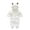 White, variant on Newborn Baby Cartoon Bear Snowsuit Warm Cute Unisex Hooded Romper Jumpsuit for Baby Girls Boys Winter Outfits