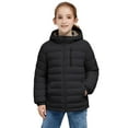thumbnail image 3 of Wantdo Girl's Winter Coat Warm Winter Jacket Insulated Puffer Jacket with Hood Black 10/12, 3 of 10