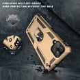 thumbnail image 4 of for Galaxy A42 5G Case with Screen Protector, Grade Shockproof Cover Pass 16ft Drop Test Protective Phone Case with  Kickstand Car Holder for Samsung Galaxy A42 5G Gold, 4 of 7