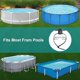 thumbnail image 4 of Luces nocturnas impermeables para piscinas, luces solares LED para piscinas elevadas - Accesorios para piscinas impermeables - Luces solares LED para exteriores, accesorios de decoración para piscina, 4 of 5