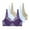 Purple, variant on SYMOID Womens 3-Pack Khaki Underwire Lace Bras - Soft Stretch Skin-Friendly Fabric, Adjustable Straps, Hook-and-Eye Closure, All-Day Comfort for Daily & Work Wear,Size 75C