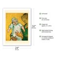 thumbnail image 2 of Madame Roulin and Her Baby Marcelle - From an Original Color Painting by Vincent Van Gogh c.1888 - Fine Art Matte Paper Print (Unframed) 24x32in, 2 of 4