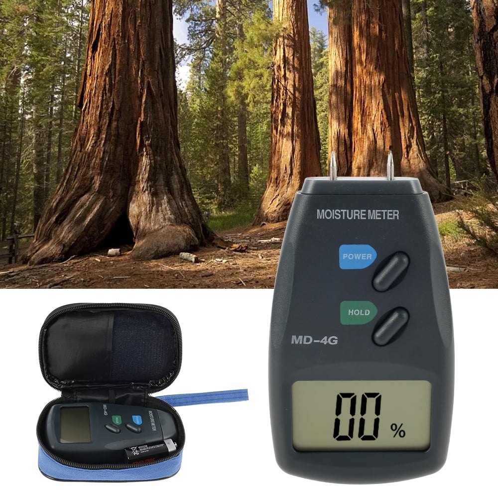 Industry Caravan Tester Moisture Detector Wood Humidity Damp Meter Digital LCD 