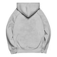 thumbnail image 4 of JUSLIO Waffle Womens Shirts Cotton Hoodies Sweatshirts with Pockets Long sleeve Sweatshirts Gray M, 4 of 5