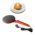 thumbnail image 1 of 800W Electric Crepe Maker Machine, Plastic Round Pancake Griddle With Handle Multi Functional Portable Electric Tortilla Maker For Home Kitchen, 1 of 7