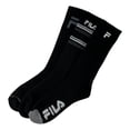 thumbnail image 1 of Calcetas Fila Crew Negro Logo Largas Negro Único, 1 of 4