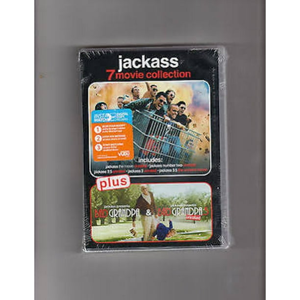 Paramount Home Vid Jackass Complete 7movie Coll Dvd Mp Ws