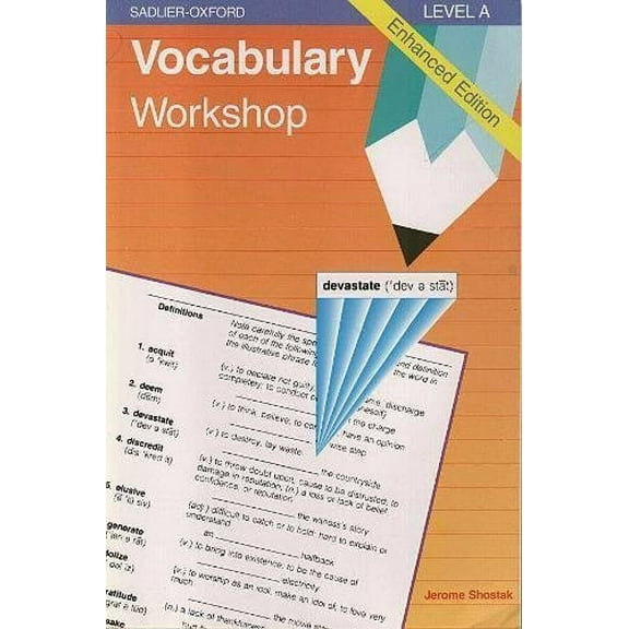 Pre-Owned Vocabulary Workshop: Level A (Paperback) 0821506064 9780821506066