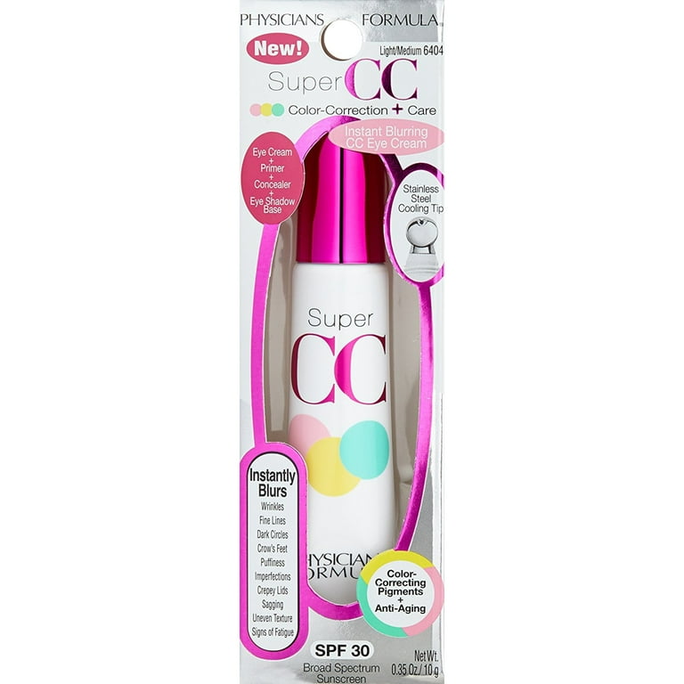 Physicians Formula Super CC+ Color-Correction + Care Cream SPF 30, Light