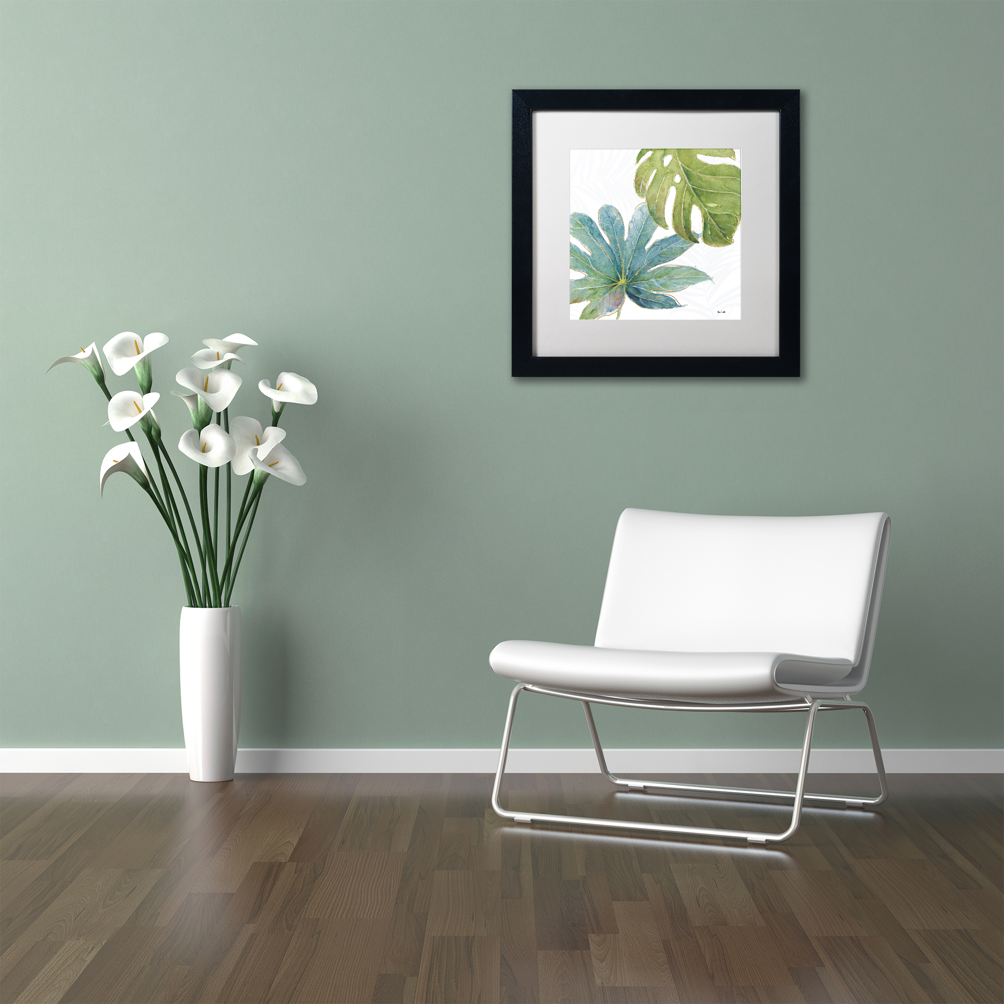 Trademark Art Floral Framed Art Print, by Lisa Audit