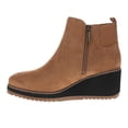 thumbnail image 3 of Corkys Womens Apple Sauced Round Toe Side Zip Wedge  Boots Shoes, 3 of 5