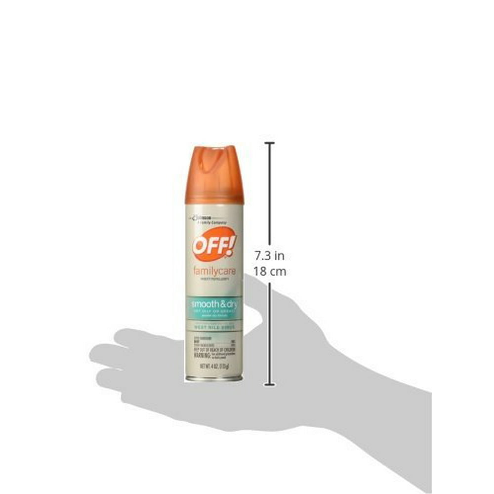 OFF Familycare Smooth and Dry Insect Repellent, 4 Ounce - Walmart.com