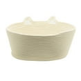 thumbnail image 2 of Cotton Rope Storage Basket, Cat's Meow Pet Theme, 2 of 8