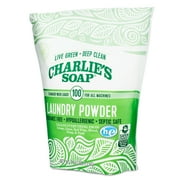 Charlie’s Soap - Unscented Laundry Powder Detergent 100 Loads (2.64 lb)