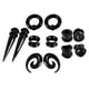 thumbnail image 5 of 1 juego de expansores para orejas de 6, 8 y 10 mm para piercings de túnel. 6 mm, 5 of 6