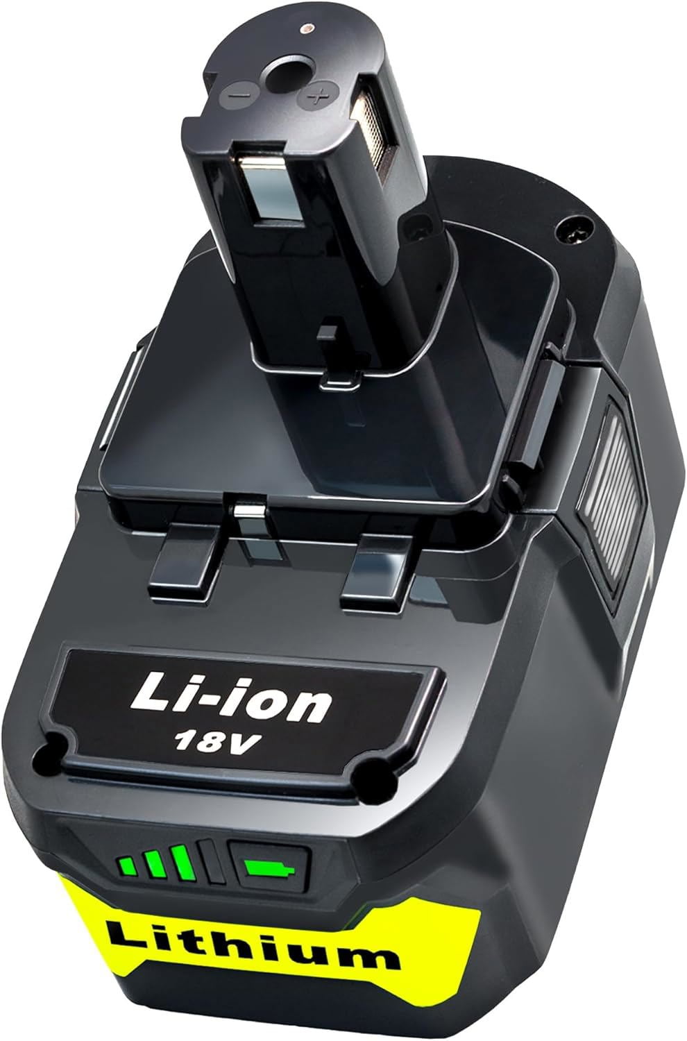 Upgraded 8.0Ah 2Packs P108 18V Battery Compatible with Ryobi 18V ONE+ Battery P102 P103 P104 P105 P107 P109 P122 Cordless Tool Batteries with Indicator