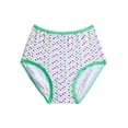 thumbnail image 4 of St Patrick's Day Girls Cotton Underwear Briefs from Way To Celebrate, 5-Pack, Sizes S-XL, 4 of 7