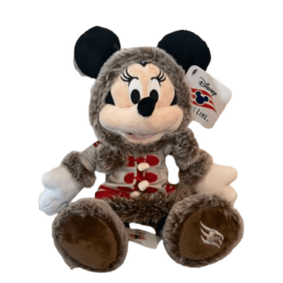 Disney Cruise Line Wonder Minne Mouse Alaska Plush Exclusive New With Tag