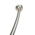 thumbnail image 3 of Utopia Alley Rustproof Wall Mounted Curved Shower Rod, Aluminum, 44" to 72" Wide, Brushed Nickel, 3 of 10