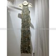 thumbnail image 2 of JUNWELL style Bohème Français Col Rond Suspendu Robe Florale Sans Manches Robe Longue 2024 Été Nouveau, 2 of 4