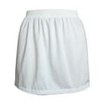 2024 New White Skirt Base Skirt High Waist Skirt Fart Curtain Folded in