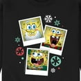 thumbnail image 3 of SpongeBob SquarePants - Christmas Photo Collage - Men's Crew Neck Fleece Pullover, 3 of 6